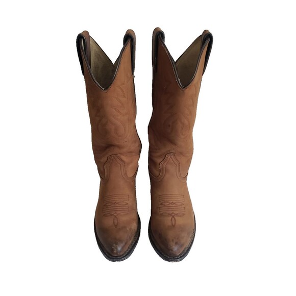 DURANGO Brown Leather Boots Lady Rebel Women's Size 5M Rodeo Cowboy - Picture 4 of 11